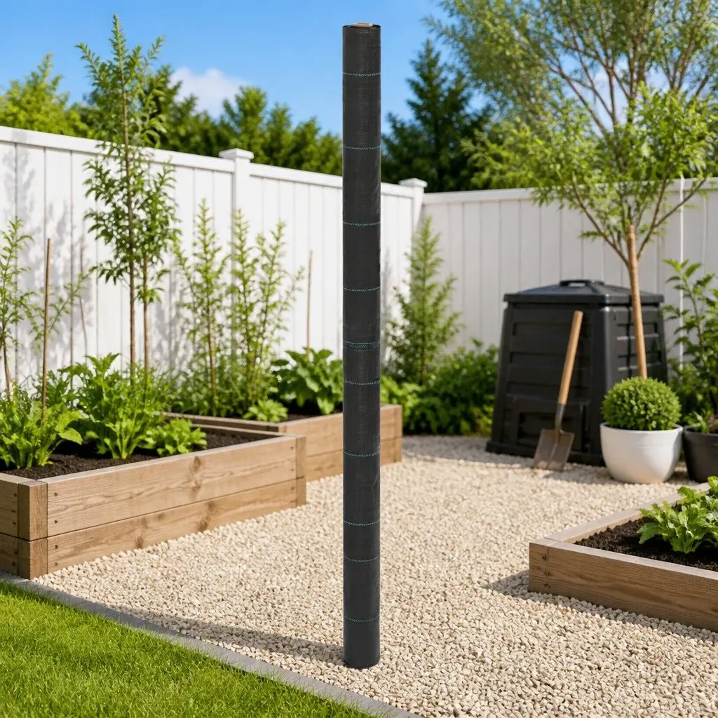 Black Weed Membrane 2x50 m PP for Landscaping