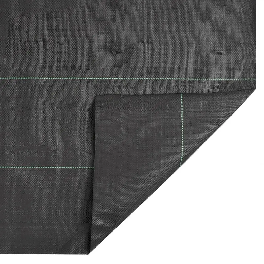 Black Weed Control Membrane 1x150 m PP Fabric