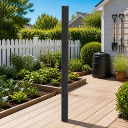 Premium Black Weed Control Membrane 2x25m for Gardens