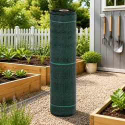 Durable Green Weed Control Membrane 0.5x100 m