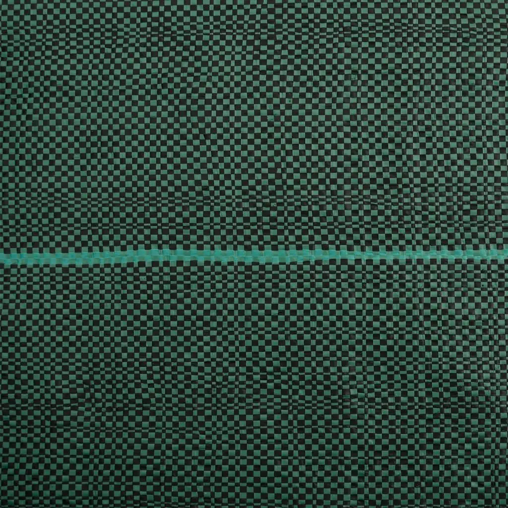 1x25m Green PP Weed Control Membrane for Gardens