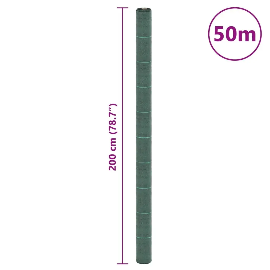 Green Weed Membrane 2x50m PP Fabric for Gardens