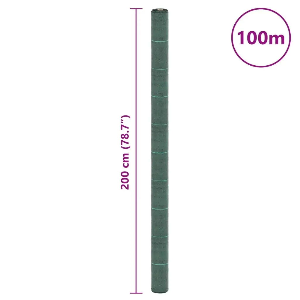 Green Landscape Membrane for Weed Control 2x100m