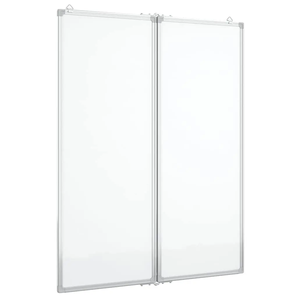 Foldable Two Panel Magnetic Whiteboard