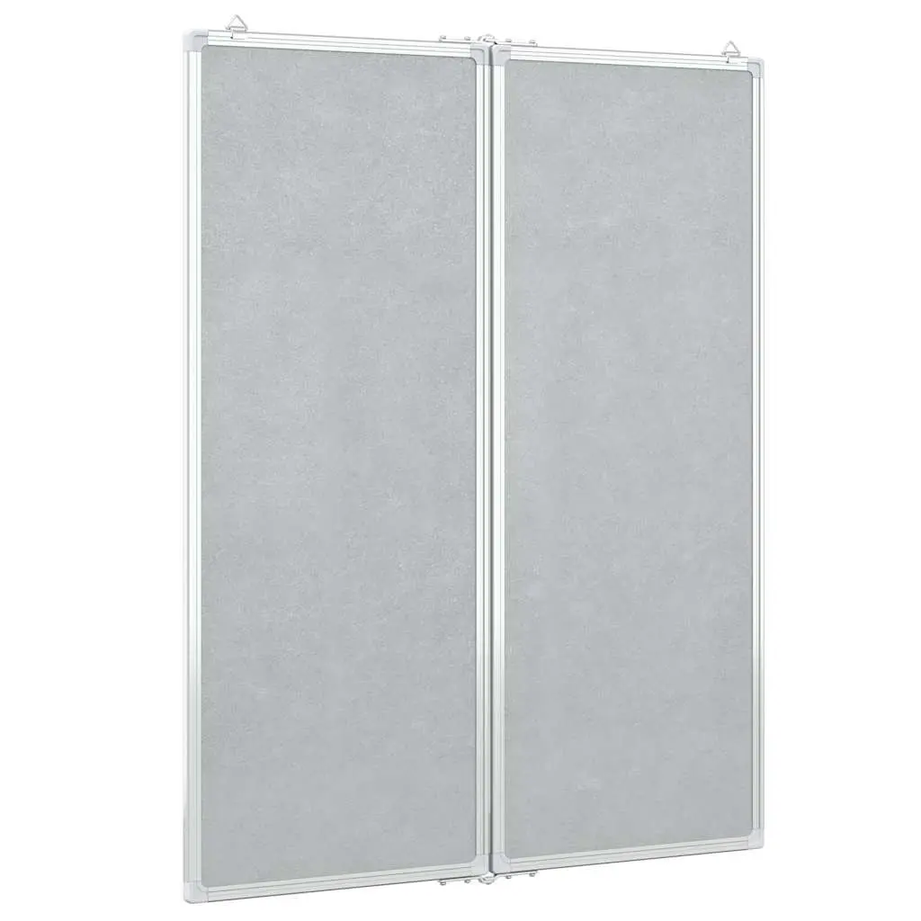 Foldable Two Panel Magnetic Whiteboard