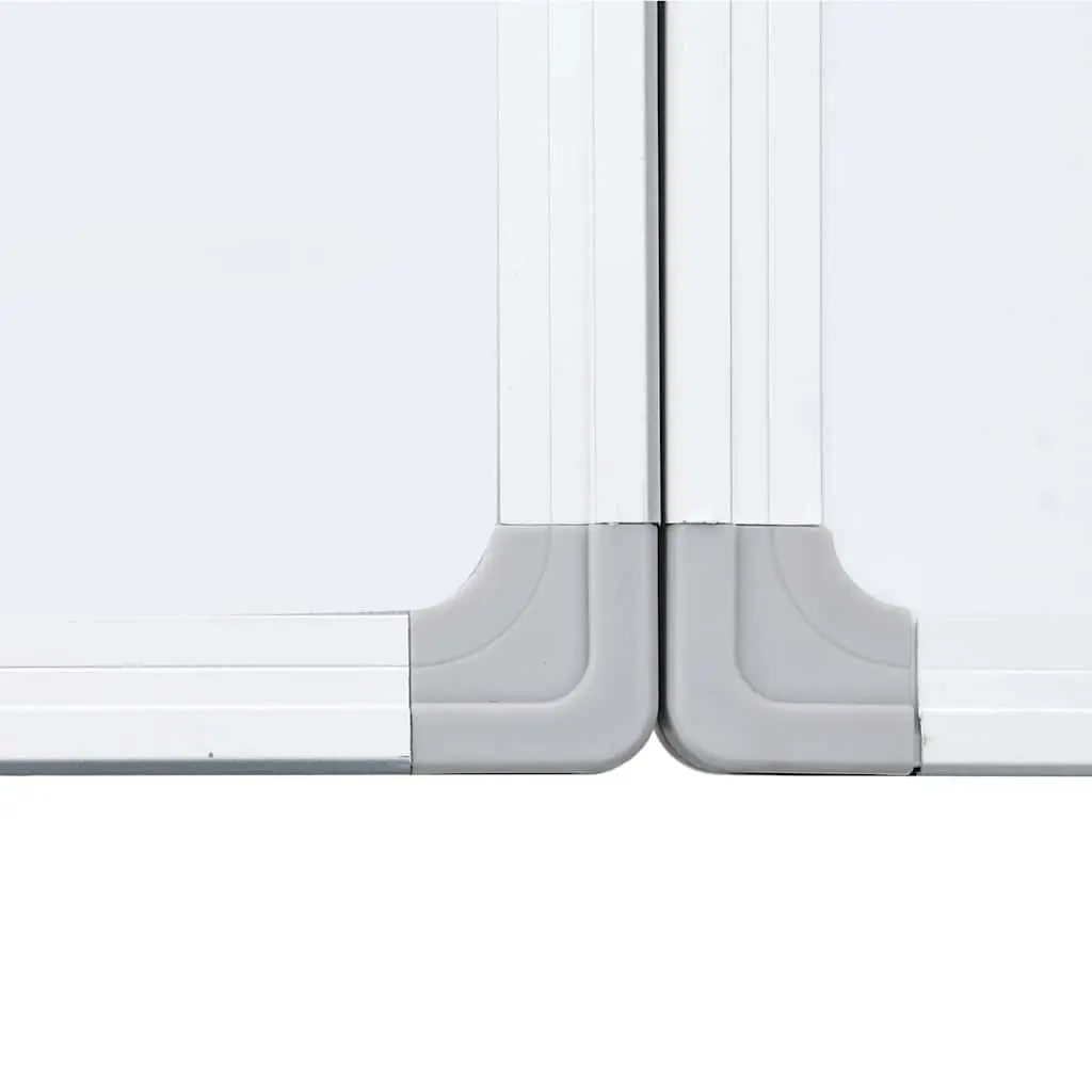 Magnetic Foldable Whiteboard Lacquer-coated Aluminium 120x80cm White