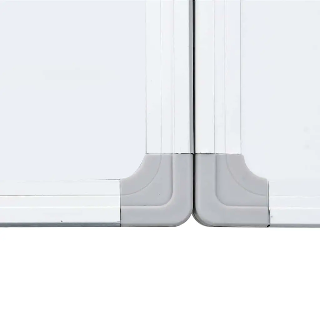Foldable Magnetic Whiteboard with Two Panels for Presentations