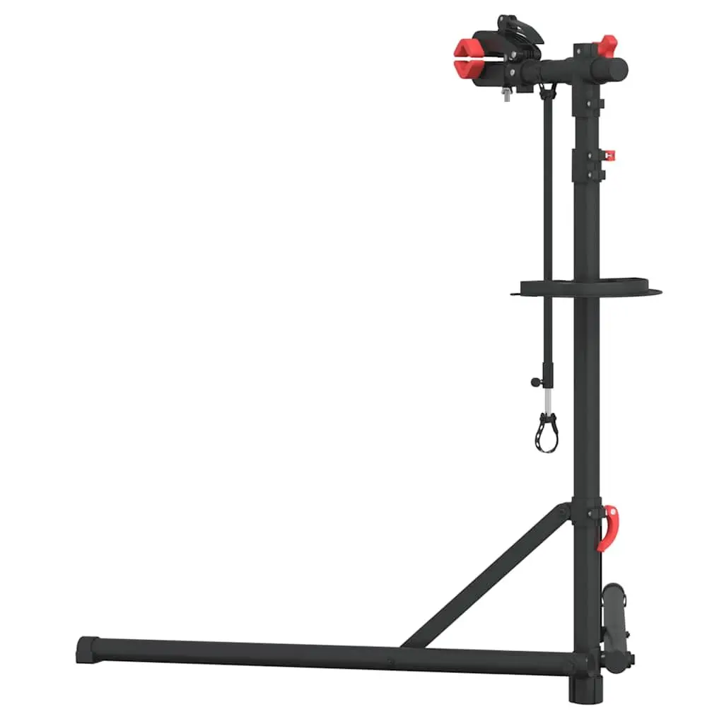 Bike Repair Stand Steel Foldable Adjustable Height 92-152cm Red