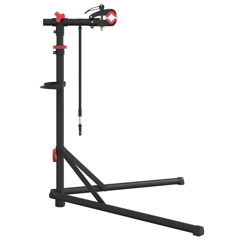 Bike Repair Stand Steel Foldable Adjustable Height 92-152cm Red