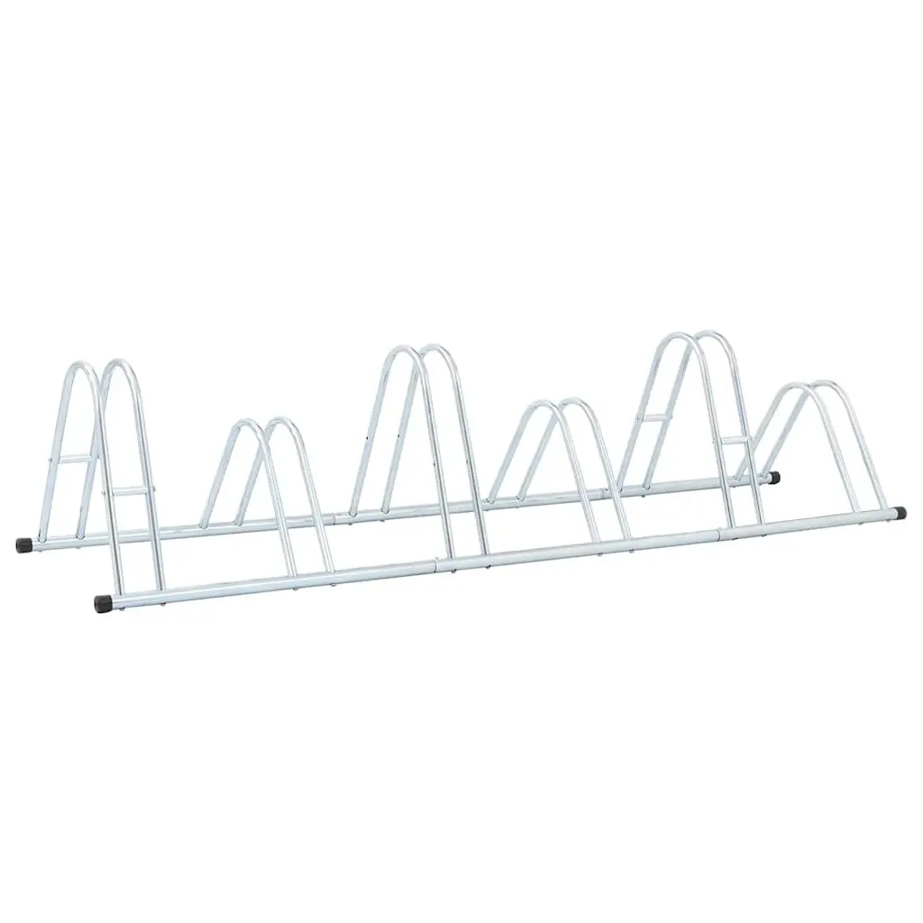 Freestanding Bicycle Stand for 6 Bikes