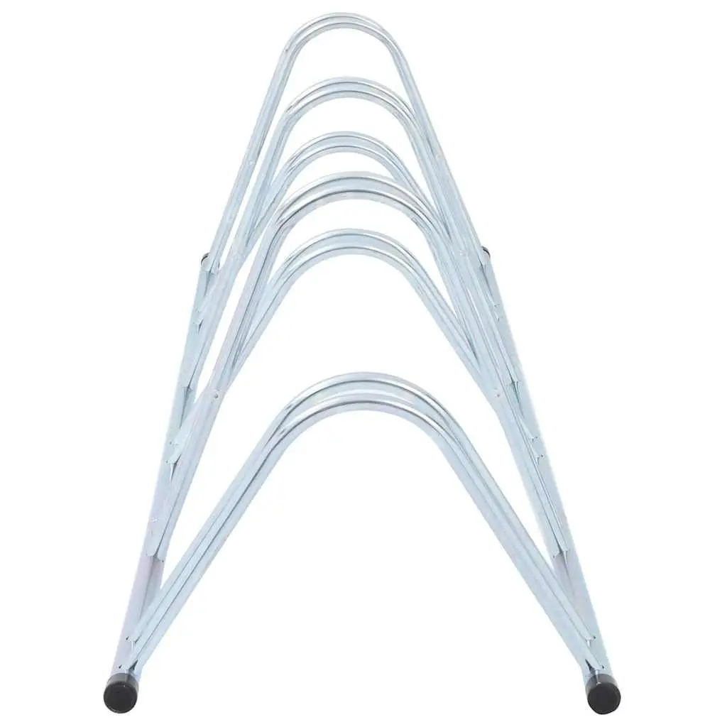 Freestanding Bicycle Stand for 6 Bikes
