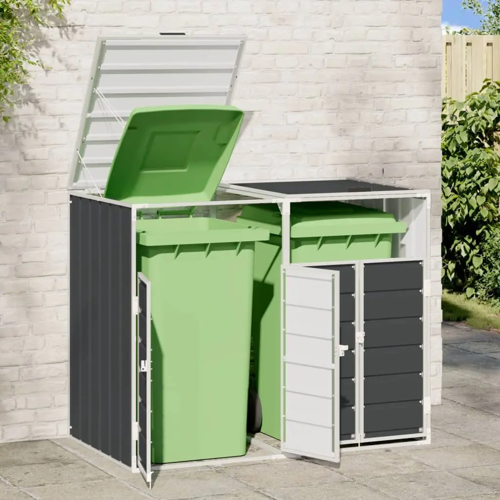 Anthracite Garden Waste Bin Storage Enclosure