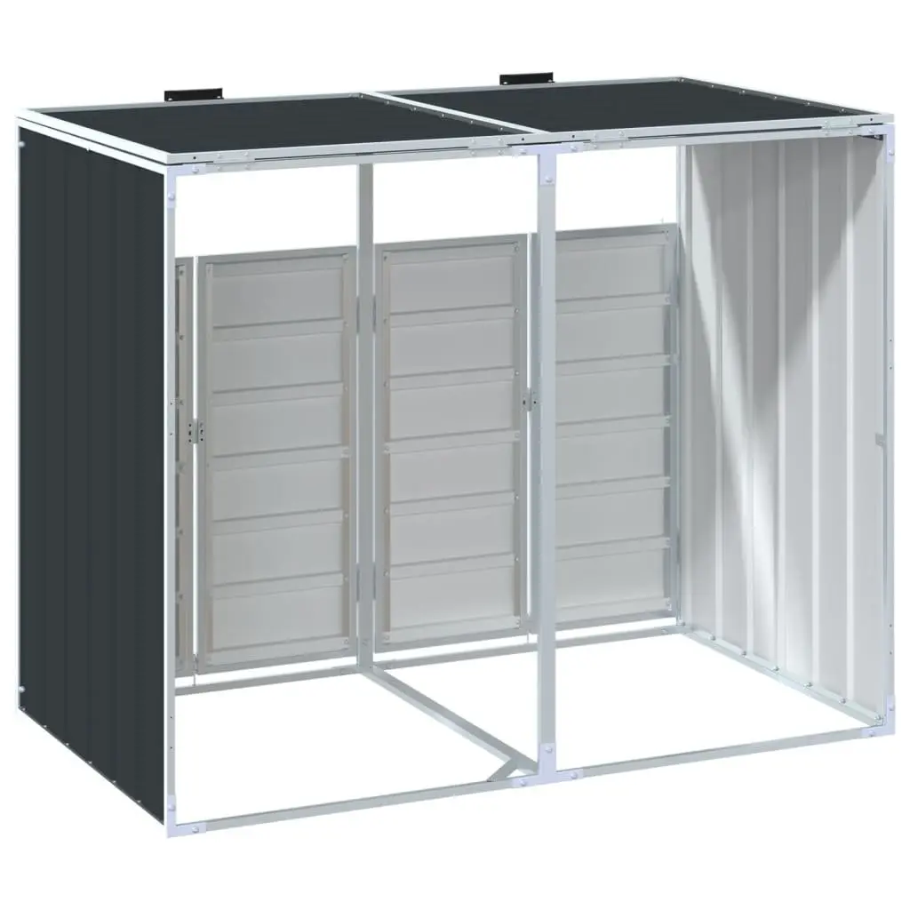 Anthracite Garden Waste Bin Storage Enclosure