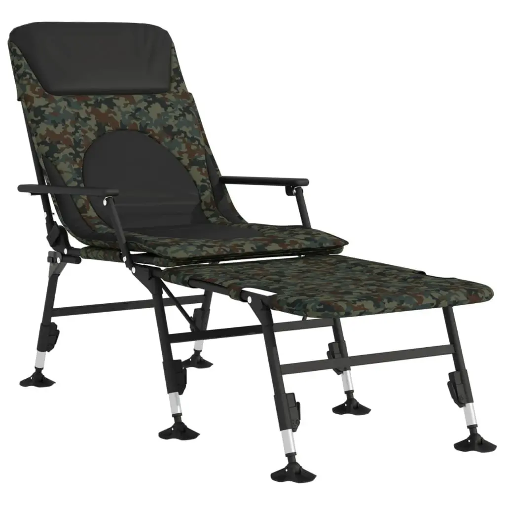 Fishing Bedchair with Adjustable Mud Legs