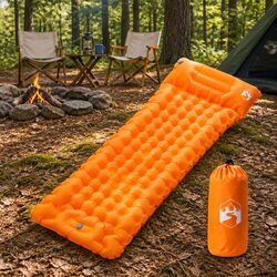 High-Quality Self Inflating Camping Mattress with Pillow