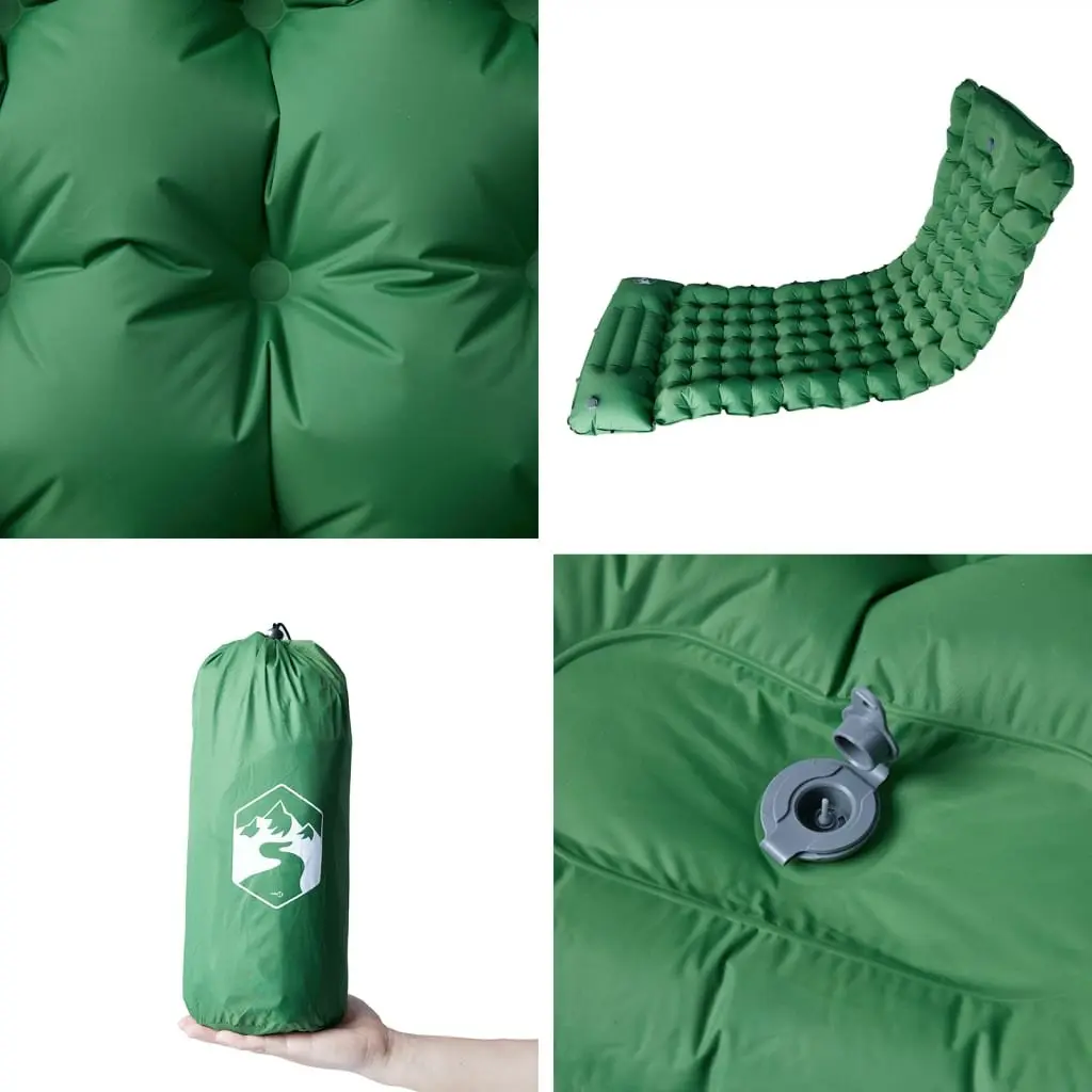 Self Inflating Camping Mattress with Pillow