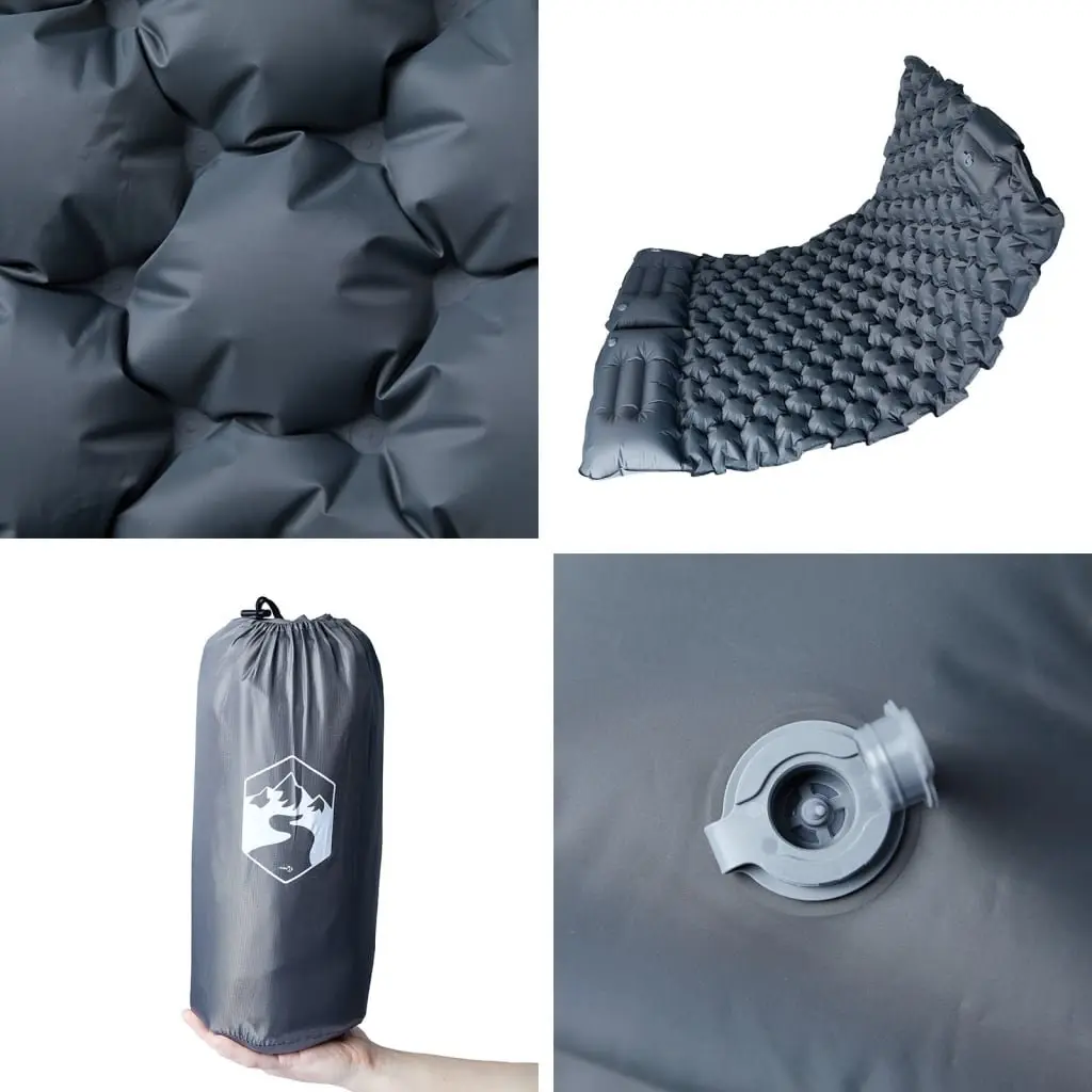 Self Inflating Camping Mattress for 2 Persons