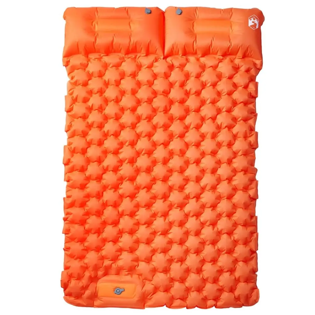 Self Inflating 2-Person Camping Mattress with Pillows