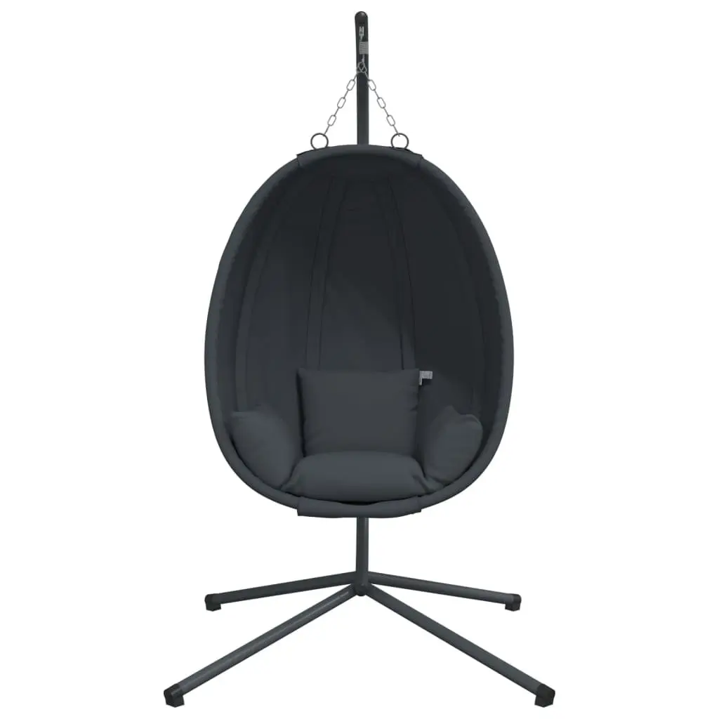 Hanging Egg Chair with Stand for Outdoor Relaxation