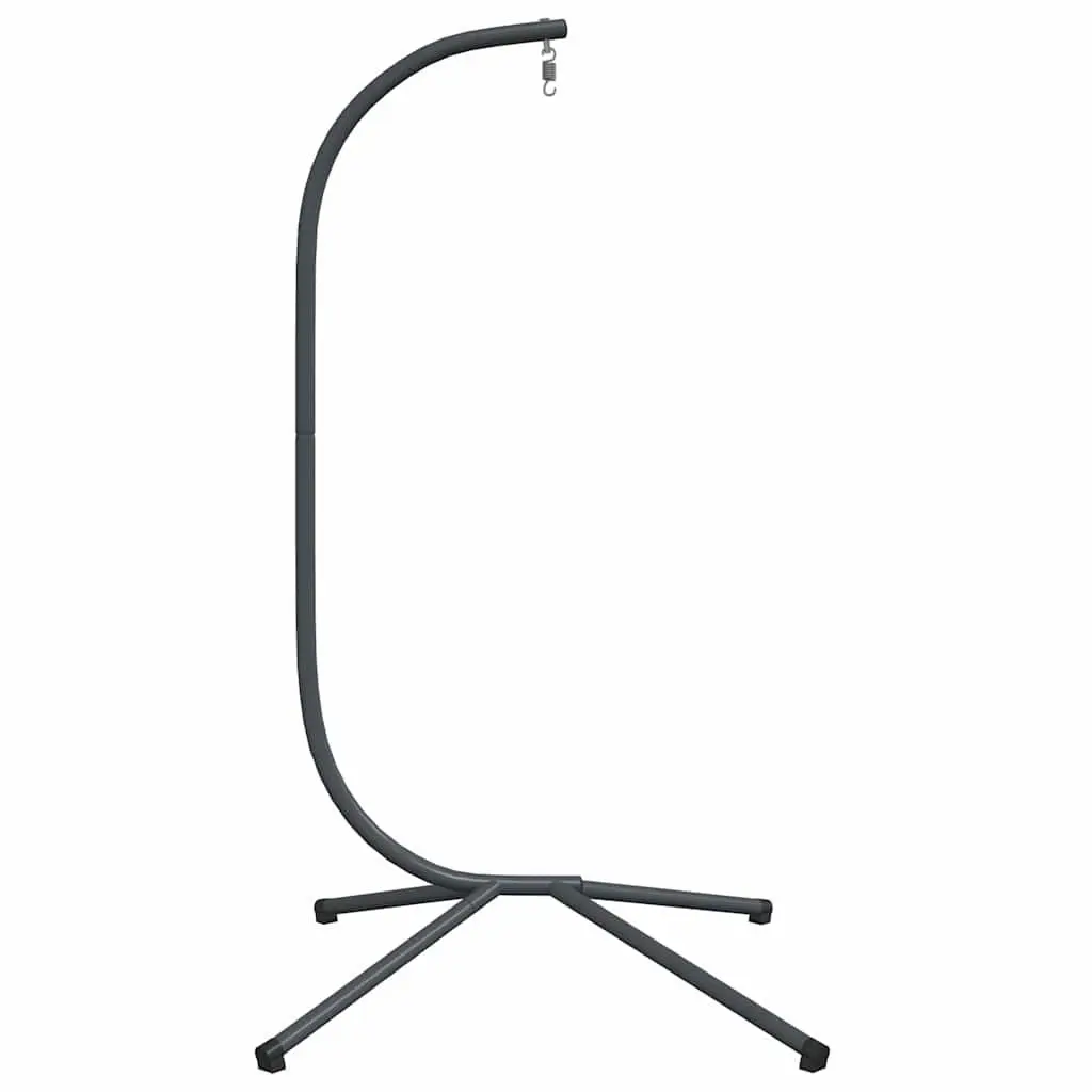 Hanging Egg Chair Stand Steel Frame Anthracite