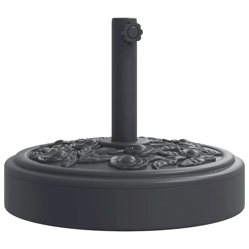 Round 25kg Concrete Parasol Base for Stability