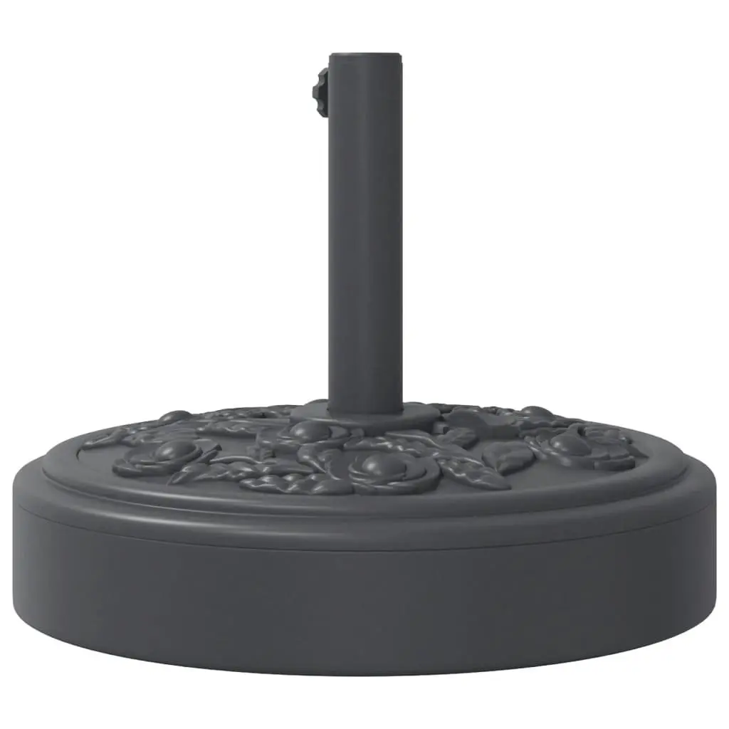 Round 25kg Concrete Parasol Base for Stability