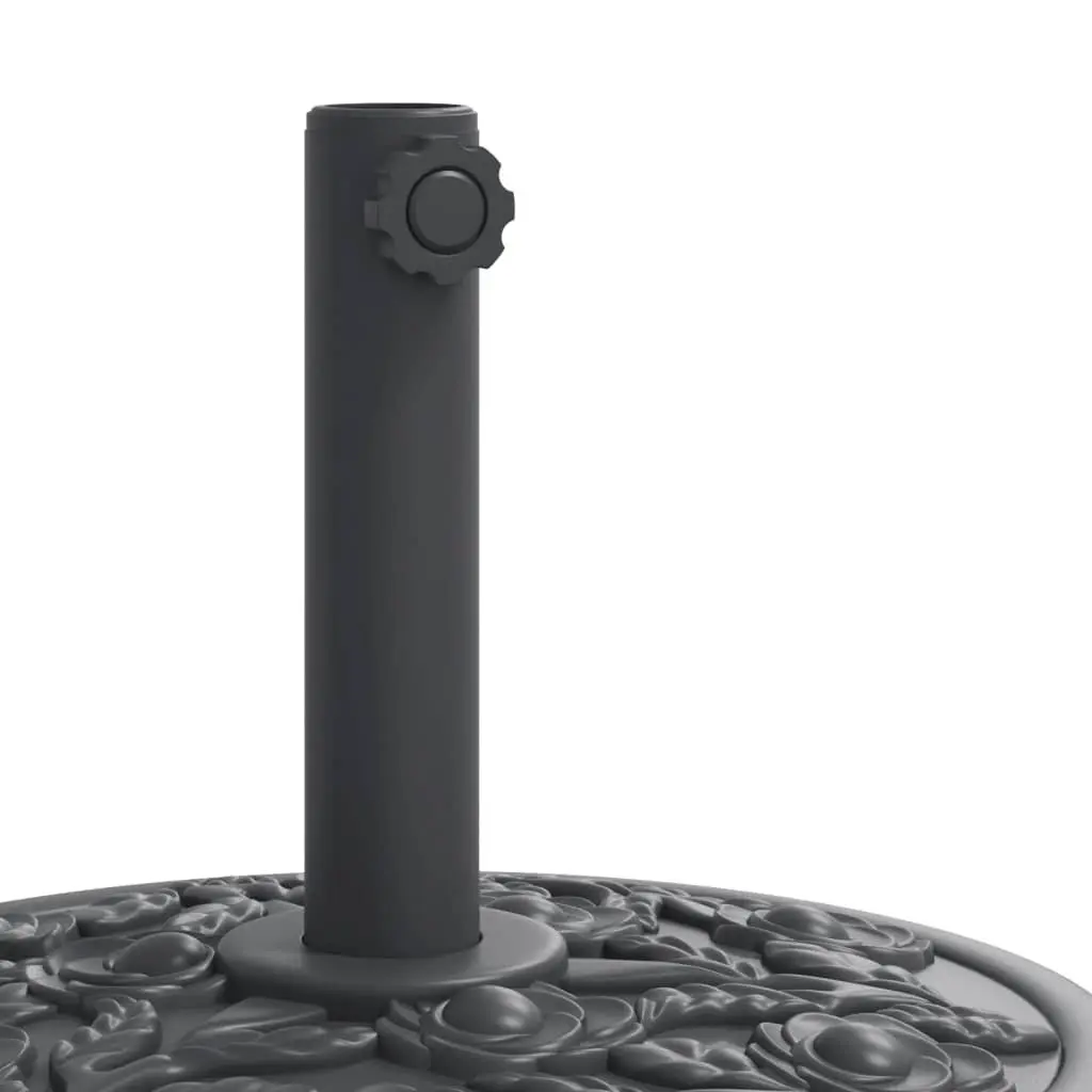 Round 25kg Concrete Parasol Base for Stability