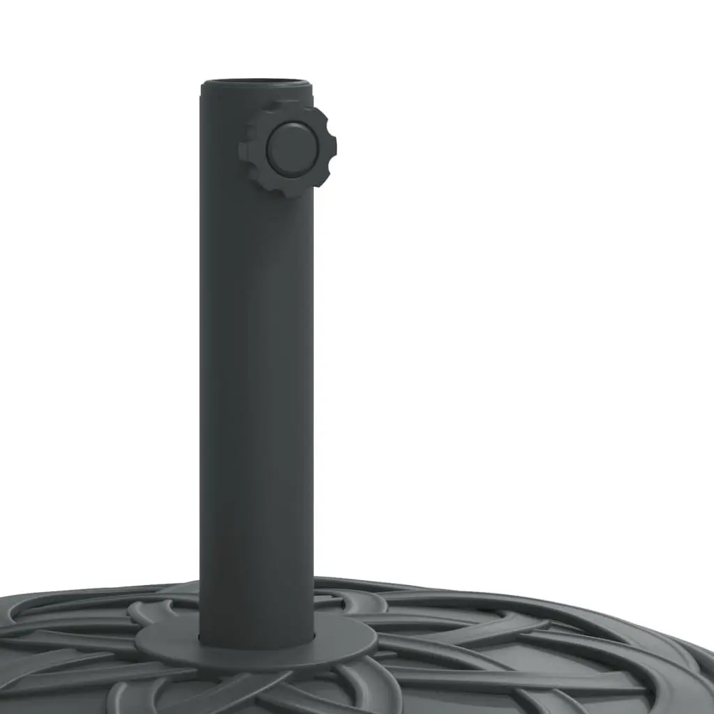 Round Parasol Base with Lockable Castors