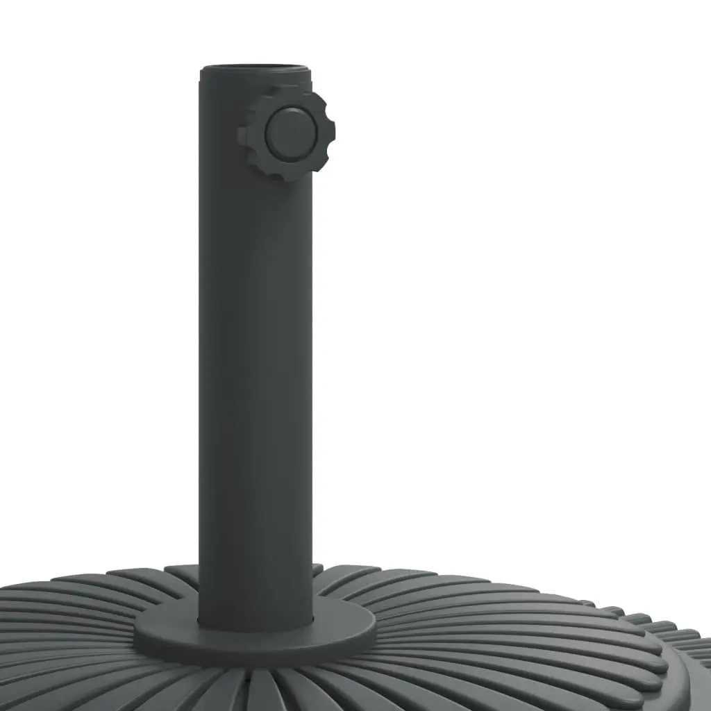 Round Parasol Base with Wheels and Lockable Castors