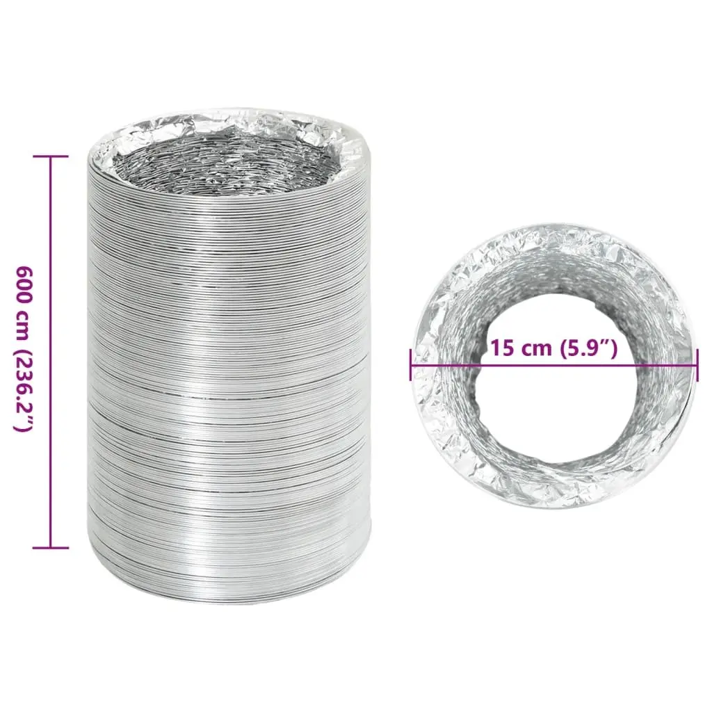 Flexible 6m Ventilation Duct with Durable Steel Reinforcement