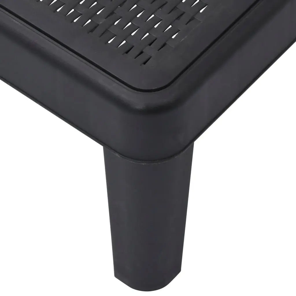 Sun Lounger with 4-Way Adjustable Backrest
