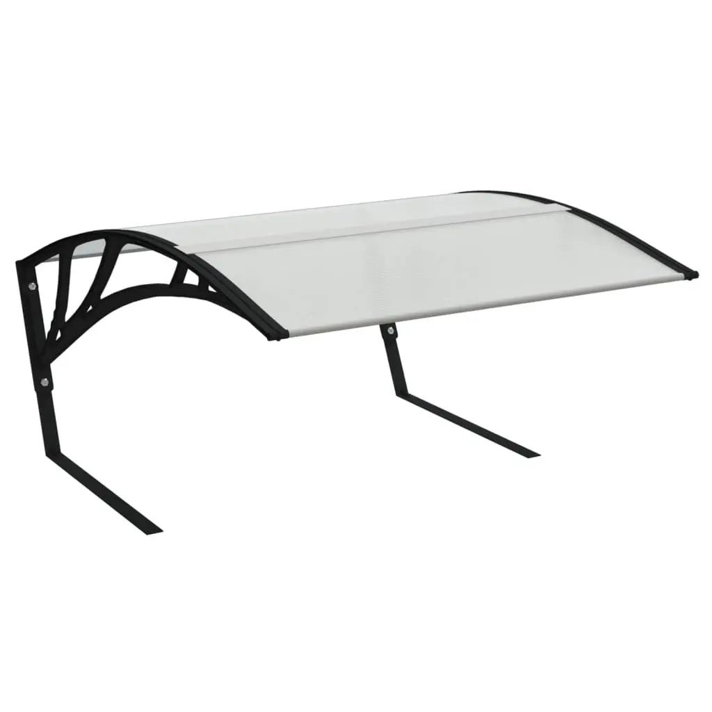 Robot Mower Garage Shelter Canopy Weather Protection Durable PC Sheets Metal Stands Aluminium Strips 80 x 101 x 46 cm