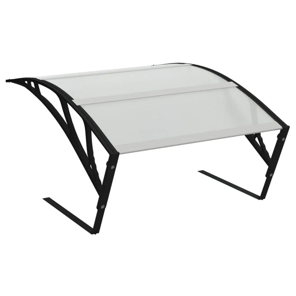 Robot Mower Garage Shelter Canopy Weather Protection Durable PC Sheets Metal Stands Aluminium Strips 80 x 101 x 46 cm