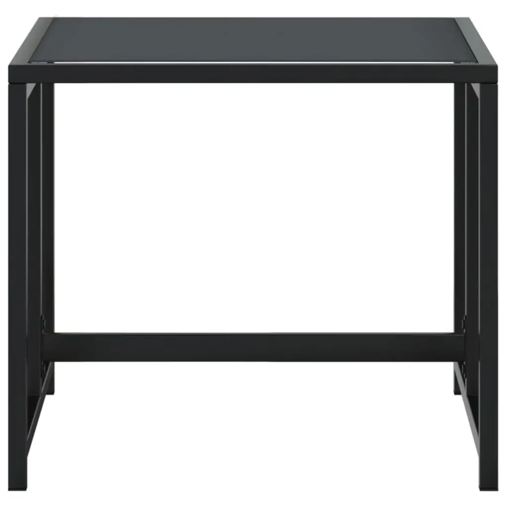4-Piece Outdoor Garden Stools with Steel Frame