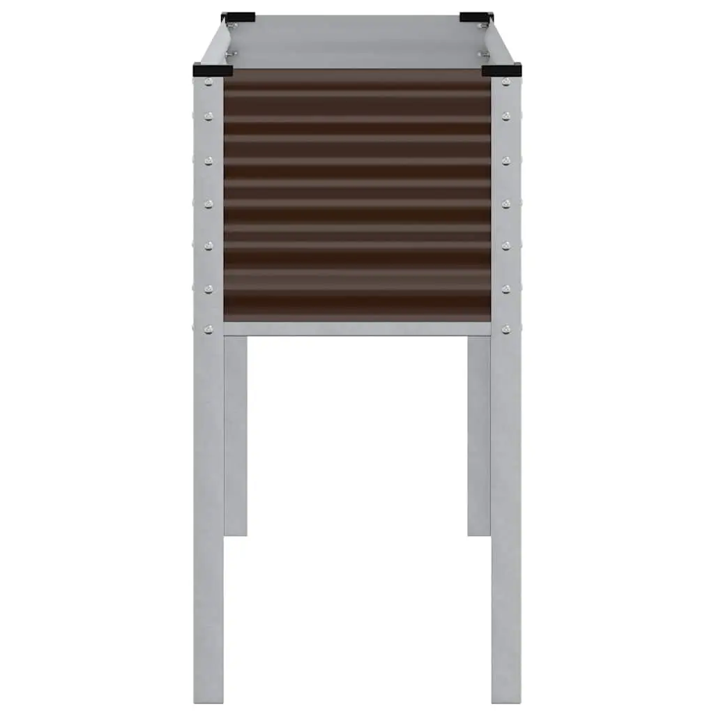 Steel Garden Planter Box for Flowers and Vegetables