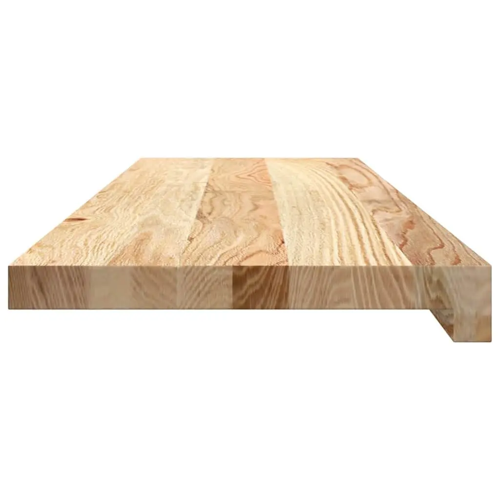 Solid Oak Window Sills Untreated Natural 80x25x2 cm