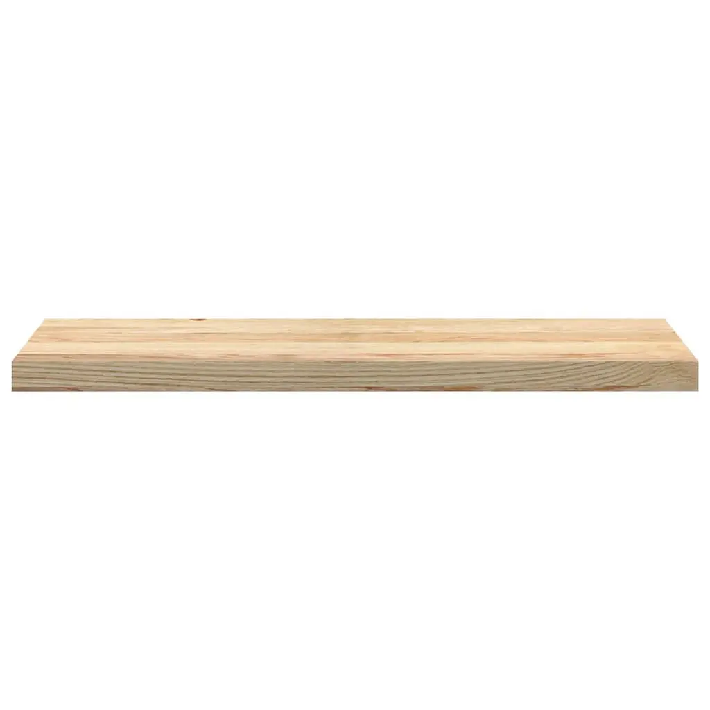Window Sills 2 pcs Untreated Solid Oak Wood 90x25x2 cm Brown Natural Ledge