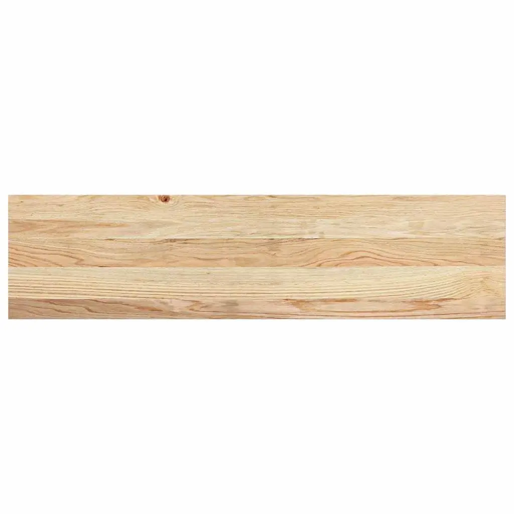 Solid Oak Wood Window Sills Untreated 100x25x2 cm 2 pcs