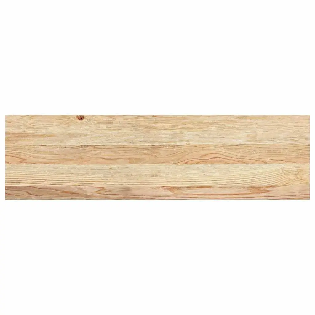 Solid Oak Wood Window Sills Untreated 90x30x2 cm Brown
