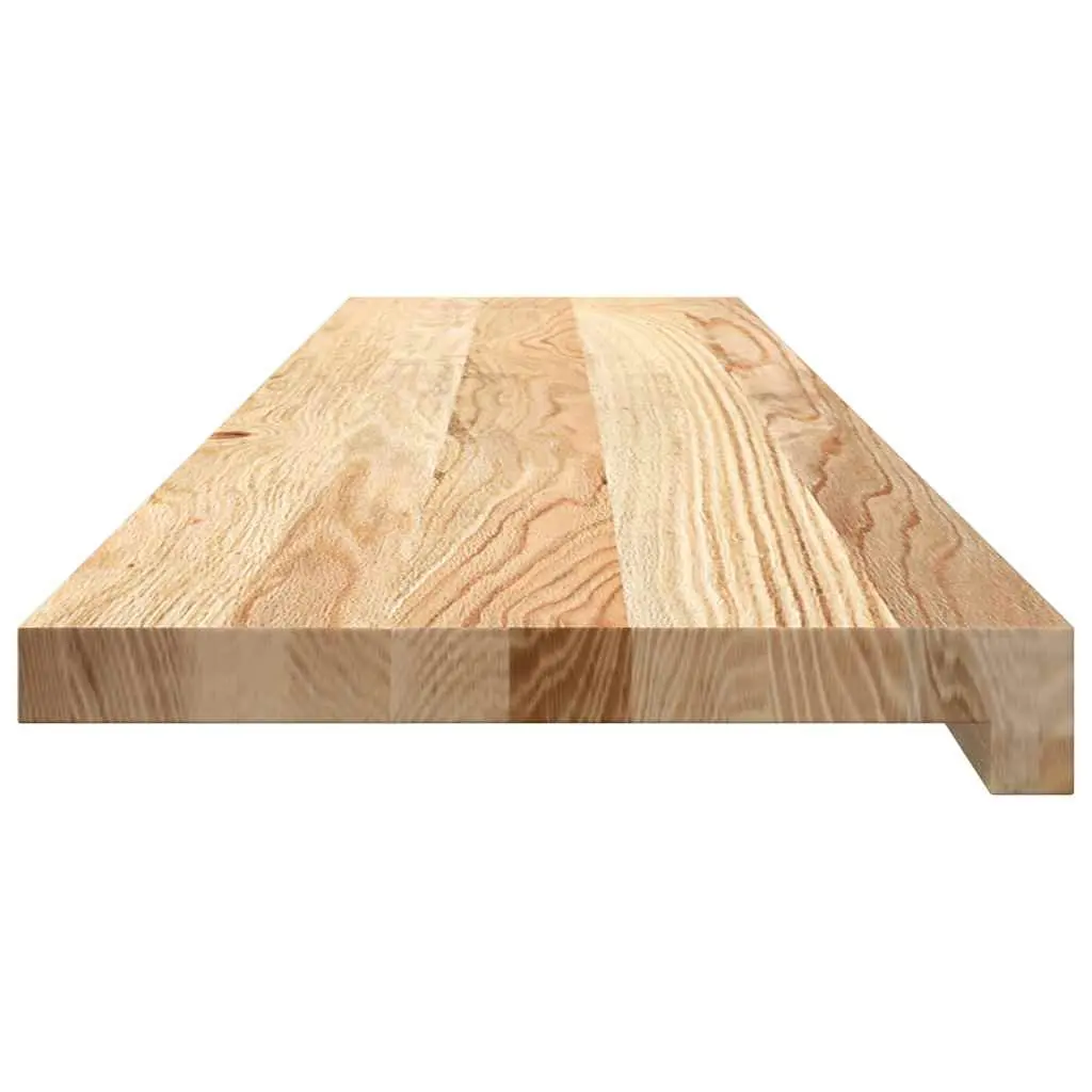Window Sills Solid Wood Oak 110x30x2cm Natural