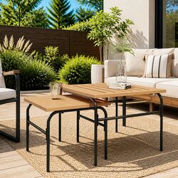 Sturdy Garden Nest Coffee Tables - 2 Piece Set