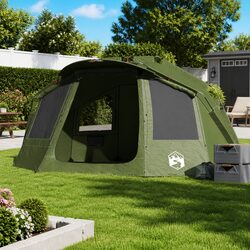 Durable 5-Person Fishing Tent with Waterproof Features