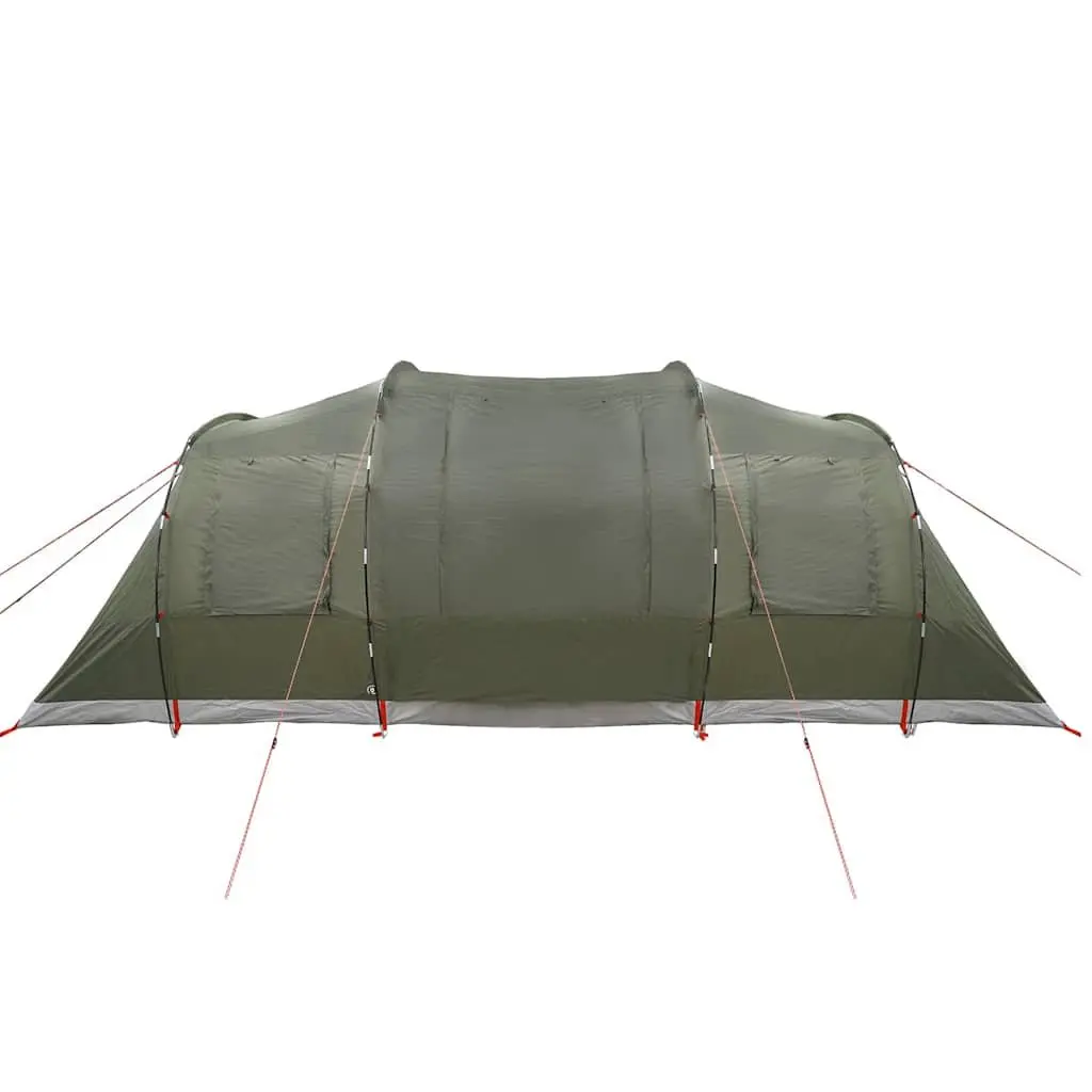 4-Person Waterproof Green Camping Tent