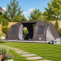 Durable Tunnel Camping Tent for 4 with Waterproof Design