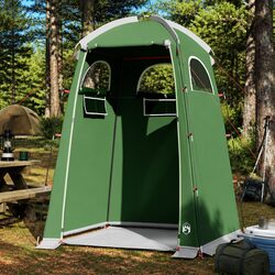 Green Waterproof Shower Tent for Camping and Privacy