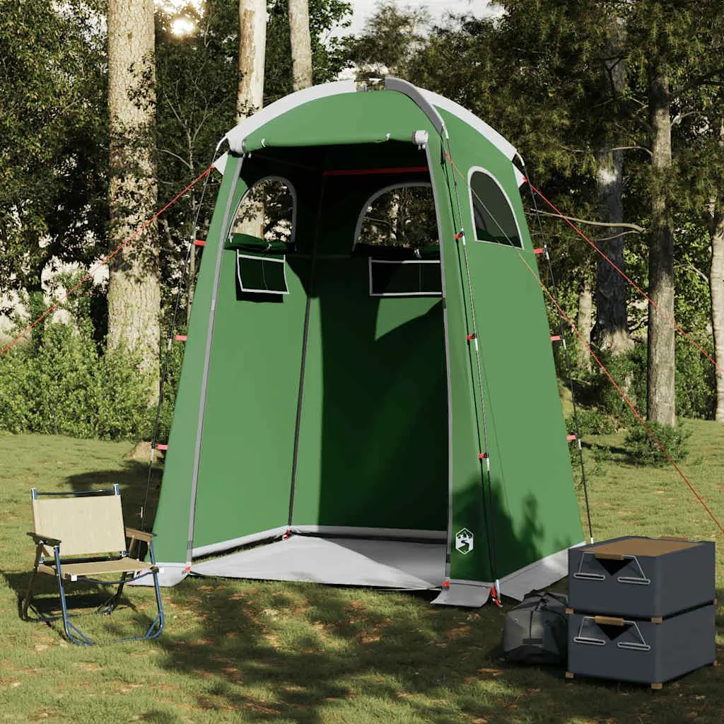 Shower Tent Polyester Green Waterproof Portable Changing Room