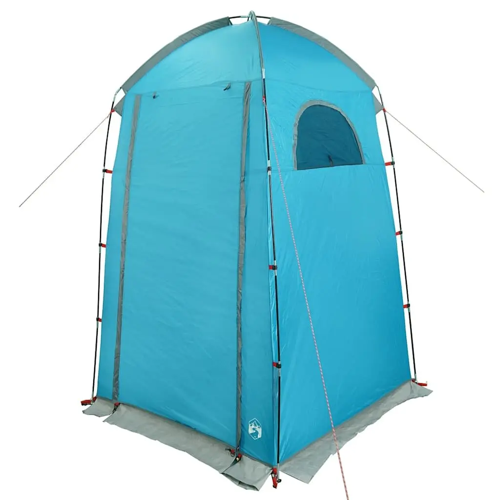 Shower Tent Polyester Waterproof Blue Portable Camping Privacy Toilet Changing Room