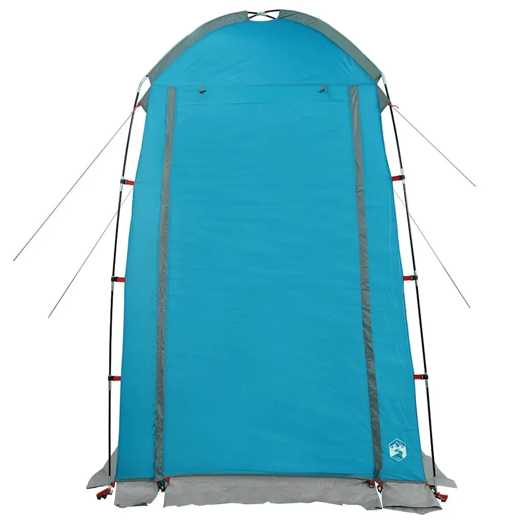 Shower Tent Polyester Waterproof Blue Portable Camping Privacy Toilet Changing Room