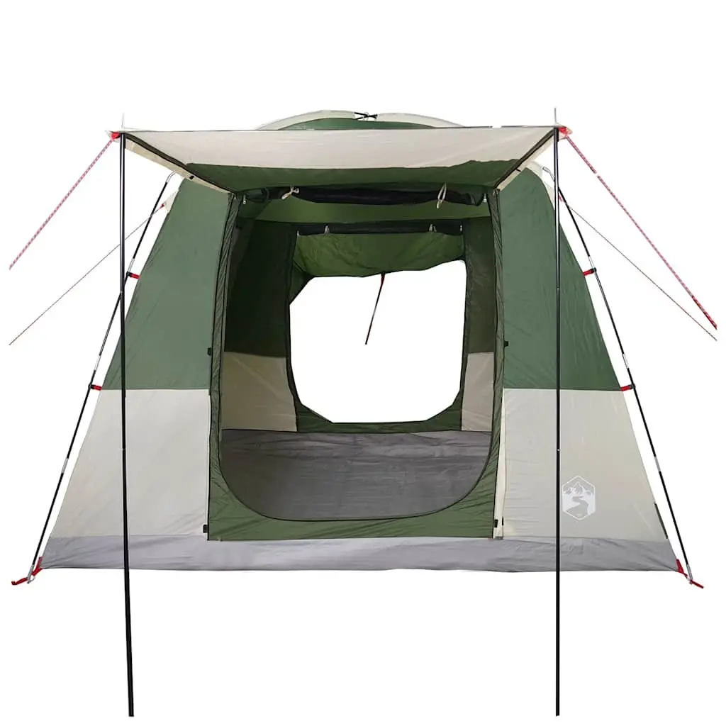 Car Tent Polyester 4-Person Green Waterproof Camping Tent