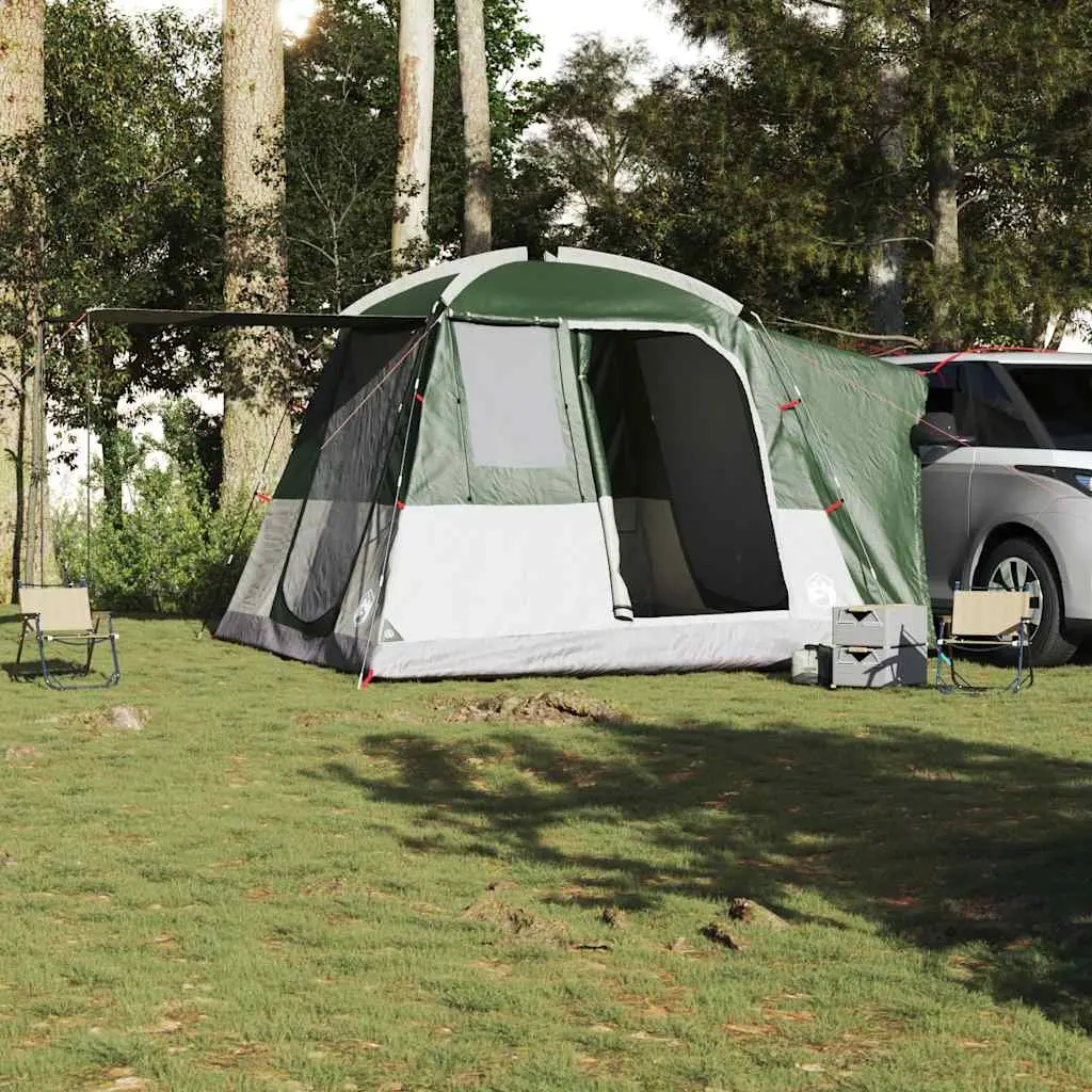 Car Tent Polyester 4-Person Green Waterproof Camping Tent